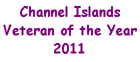 Text Box: Channel Islands Veteran of the Year 2011